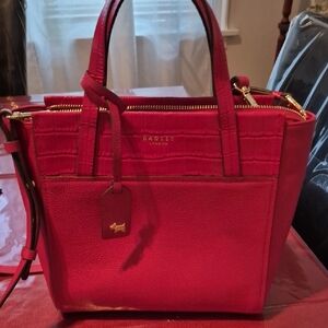 RADLEY LONDON Downtown Tote Bag Nwot Great Valentine Color
